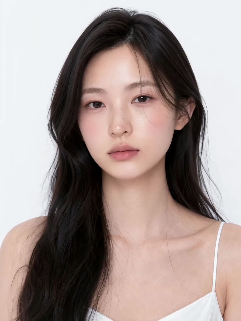 옆얼굴 · 무표정, 학습 이미지 15