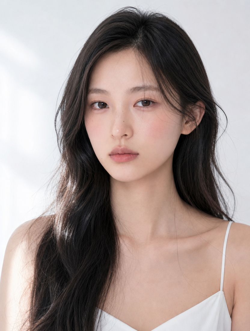 옆얼굴 · 무표정, 학습 이미지 18, 이미지 Gen 보정 채택